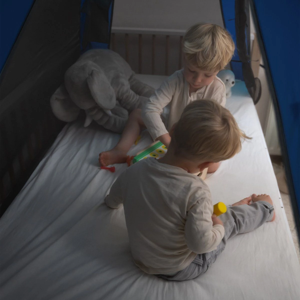 Deryan 200 X 90 Cm Bettzelt Moskitonetz - Navy 5 Deryan 200 X 90 Cm Bettzelt Moskitonetz - Navy – Bild 3