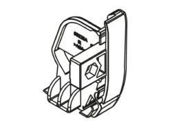 Zweite Chance Fiamma Endkappe Vorderschiene Rechts F45S Deep Black