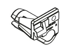 Fiamma Scharnierstück Stützfuß Kunststoff Rechts F45S