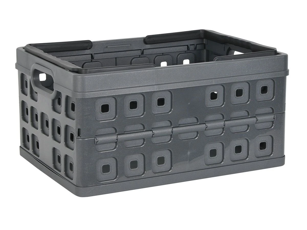 Sunware Square Klappkiste Mit Henkel - Grey 6 Sunware Square Klappkiste Mit Henkel - Grey – Bild 4