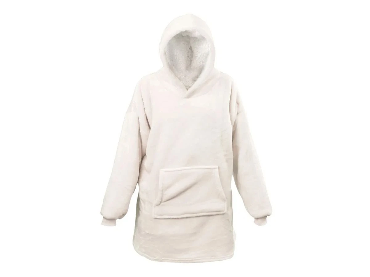 Unique Living Oversized Hoodie - Dove White 3 Unique Living Oversized Hoodie - Dove White